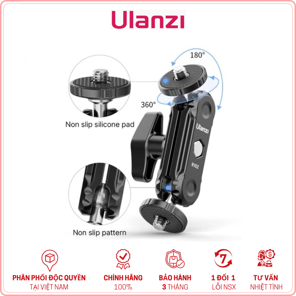 ULANZI R102 3058 - Double Magic Arm (1/4'' Screws) - Hàng Chính Hãng ...