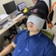 Bịt mắt ngủ trưa mềm mại sử dụng kết hợp được bịt tai chống ồn. Che mắt che tai bảo vệ mắt khi ngủ