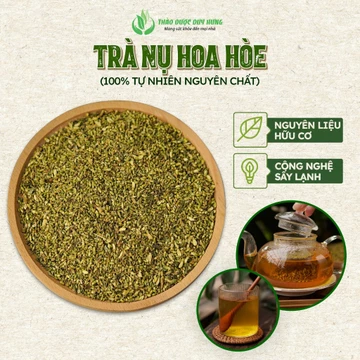 Hoa Hòe Khô Sấy Lạnh Organic Loại 1 - Trà Nụ Hoè Xanh Sạch, Thơm Tự Nhiên - Thảo Dược Duy Hưng