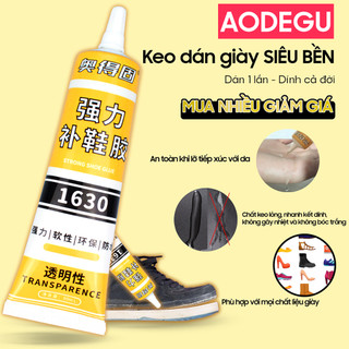 Keo dán giày dép chuyên dụng siêu dính chắc Duer Aodegu 1630, keo đa năng dán đế giầy, dày thể thao
