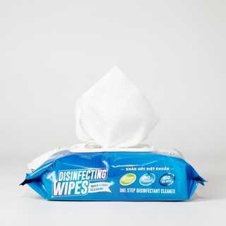 Thùng 10 gói khăn ướt diệt khuẩn EcoWipes 60 tờ hương chanh sả