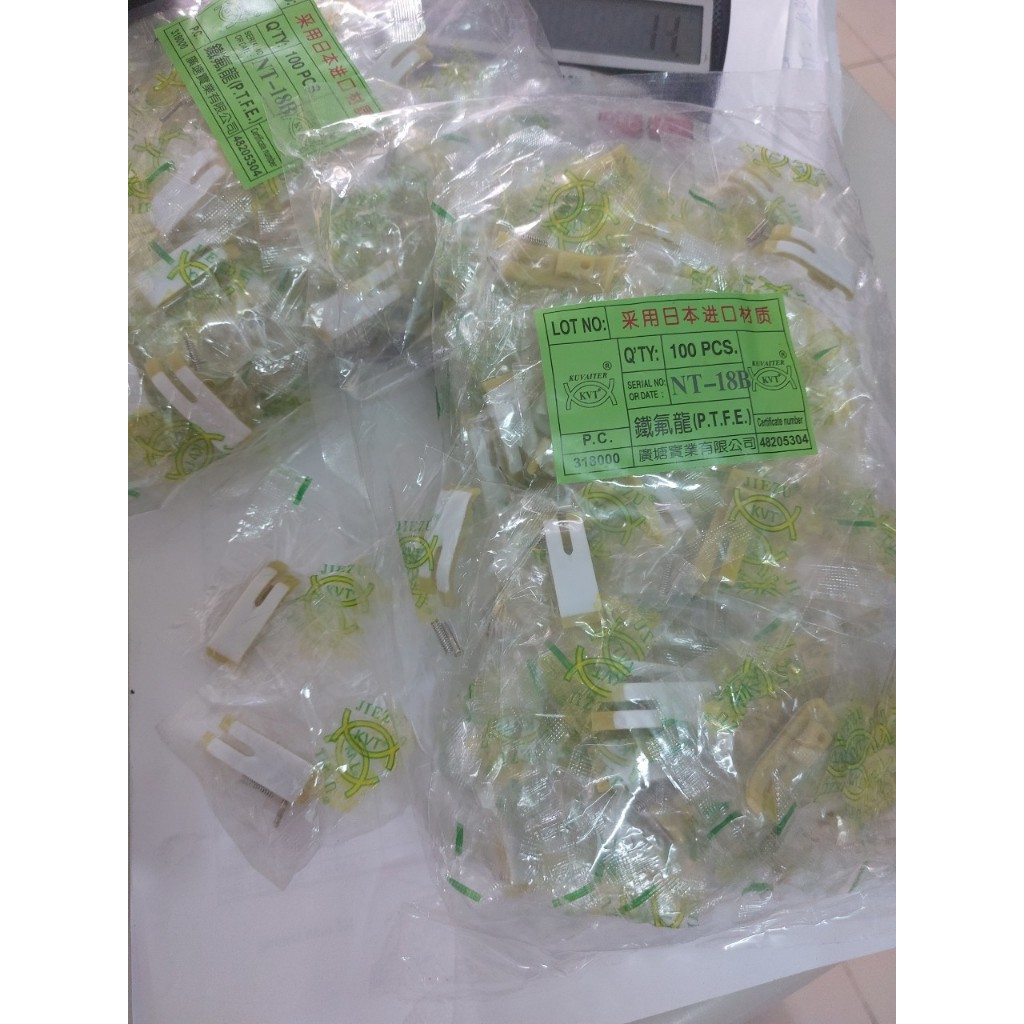 Combo 10 Đế Chân Vịt NT18B - Đế Chân Vịt Nhựa 5 Ly - Phụ Kiện Ngành May Chính Hãng
