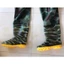 Ủng yếm lội nước Hoa San màu xanh size 38-43, ủng yếm liền quần đế cứng