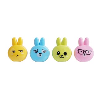 Combo 3 chiếc gọt bút chì, chuốt bút chì cầm tay MONDEZ cao cấp hình thỏ dễ thương dành cho học sinh M30008