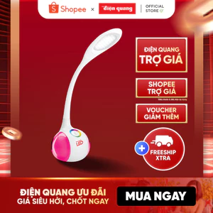 Đèn bàn LED Điện Quang ĐQ LDL06 5W ánh sáng trắng cắm điện trực tiếp