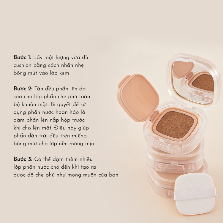 Ảnh Phấn nước M.O.I Iconic Perfection Cushion SPF 50+ PA+++ 12g 4
