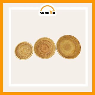 Rổ mây xiên, bát mây SUMIYA dùng để trái cây, thức ăn, decor, trang trí, sản phẩm tự nhiên