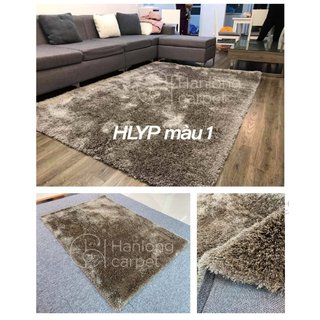 [H] Thảm lông dài trải sàn HLYP kết hợp từ 3 loại sợi tạo mềm mại, độ bền cao, chống thấm nước