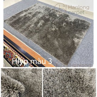 [H] Thảm lông dài trải sàn HLYP kết hợp từ 3 loại sợi tạo mềm mại, độ bền cao, chống thấm nước