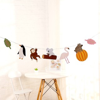 Dây cờ tam giác trang trí sinh nhật ,dây treo ngộ nghĩnh , dây cờ trang trí Yến Nhi Shop