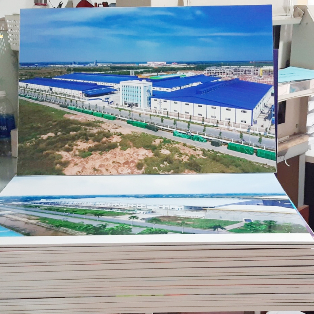 In ảnh theo yêu cầu fomex dày 8mm tặng kèm keo dán SAMI