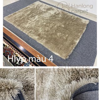 [H] Thảm lông dài trải sàn HLYP kết hợp từ 3 loại sợi tạo mềm mại, độ bền cao, chống thấm nước