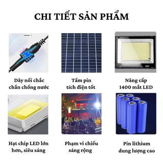 Ảnh 4 – Đèn Năng Lượng Mặt Trời Siêu Sáng Hegami Công Suất 1200W
