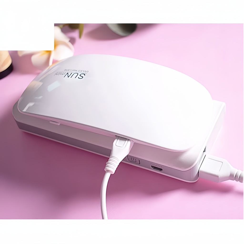 [GIÁ RẺ] Máy hơ móng SUN mini loại cao cấp,6 bóng, có công tắc, 2 chế độ hẹn giờ 60s -120s,công suất lớn, nhanh khô
