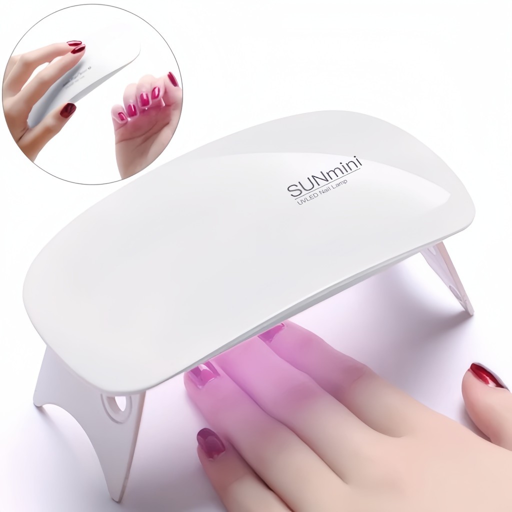 [GIÁ RẺ] Máy hơ móng SUN mini loại cao cấp,6 bóng, có công tắc, 2 chế độ hẹn giờ 60s -120s,công suất lớn, nhanh khô