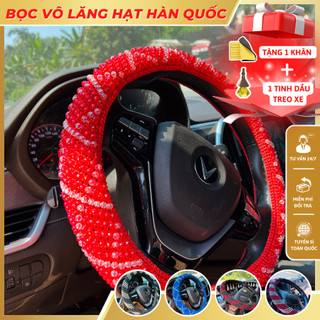 Bọc bao tay lái vô lăng ô tô hàn quốc loại 2 bền đẹp đủ size cho xe con, xe tải