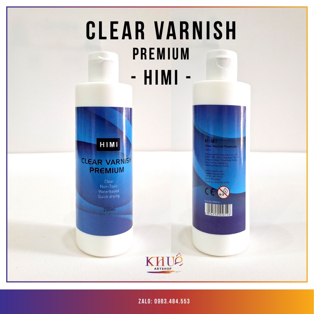 miya himi clear varnish premium 250ml