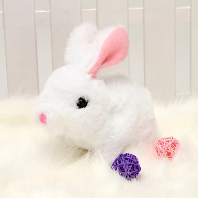 Chó bông biết đi, vẫy đuôi, biết kêu bibi cực cute,chó bông,chó bông biết đi biết sủa,con chó gấu bong - PUPU HOUSE