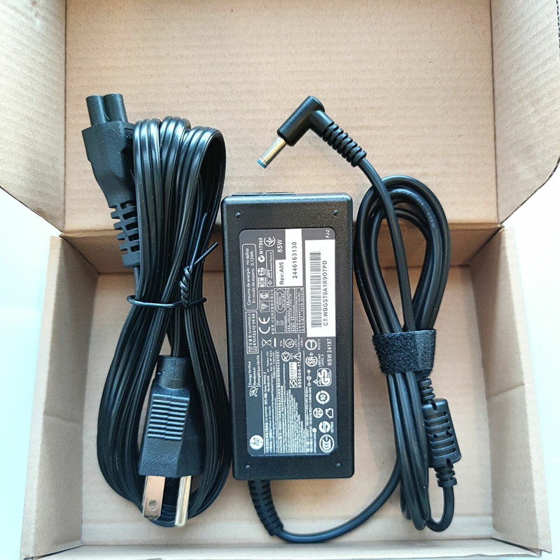 Sạc HP chân kim nhỏ xanh 19.5v 3.33a 90W Pavilion Chromebook Stream Spectre Zin NEW 100%