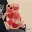 Ốp Điện Thoại Tpu Mềm Chống Sốc Họa Tiết Trái Tim 3D Cho iPhone 7plus 6s 6 7 8 Plus 11 13 12 14 Pro Max XR XS Max sk1076