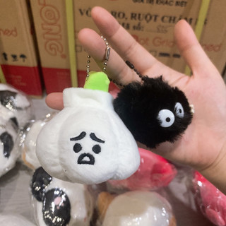 Túm bông trắng phong cách Bồ công anh kute treo túi có móc cài sẵn ☺️🐻💕💕
