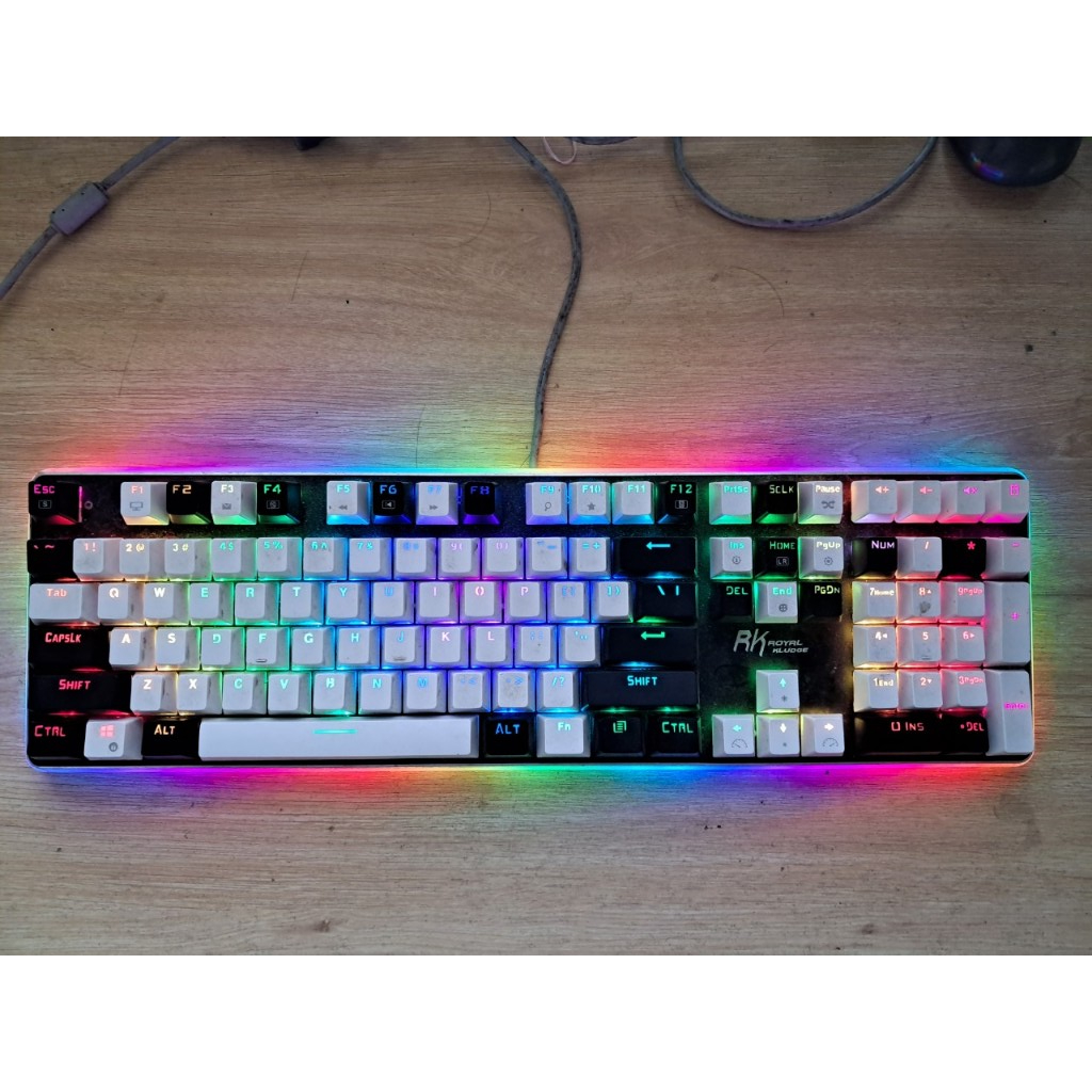 RK918 - Bàn Phím Cơ Royal Kludge RK918 Led RGB Blue Switch | Shopee ...
