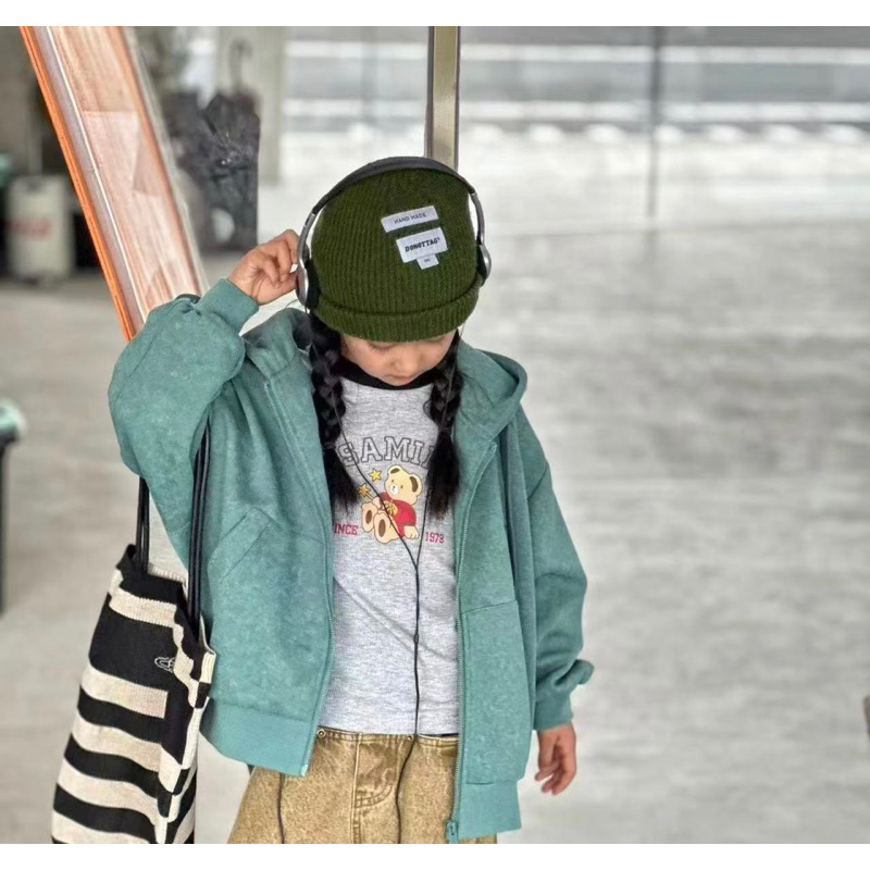 Áo khoác nỉ trẻ em áo bomber cho bé 25-50kg 2 lớp hàng QC chất đẹp