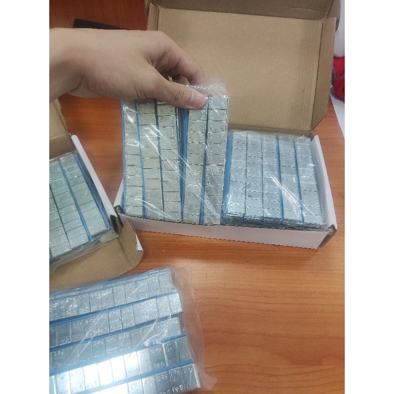 Chì dán cân bằng lốp 100 miếng