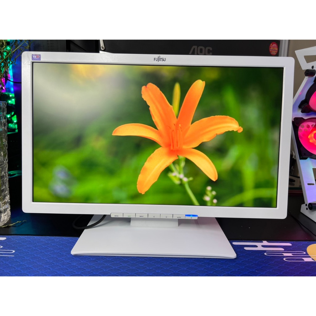 màn hình lcd 22in fujitsu e22t-7 led full hd còn đẹp bảo hành 3