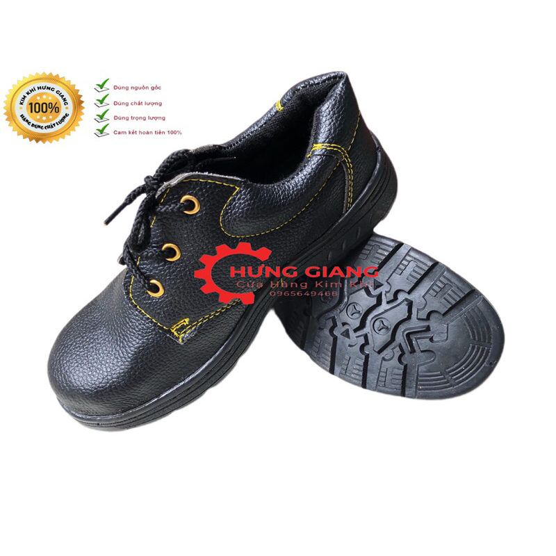 Giày Bảo Hộ Lao Động ACB Chống Đinh, Mũi Sắt, Đế Thép