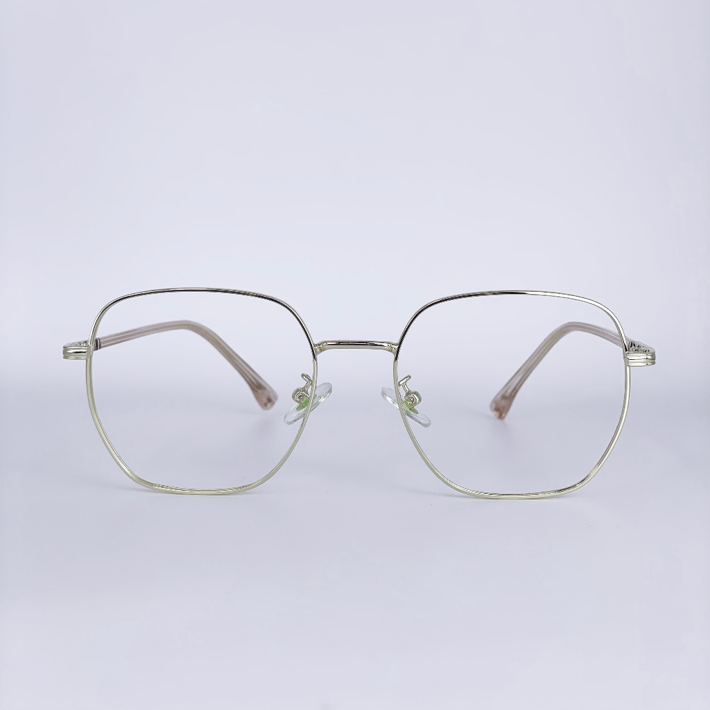 Gọng kính cận nam nữ thời trang LemonEyewear chất liệu kim loại mắt to LE66012
