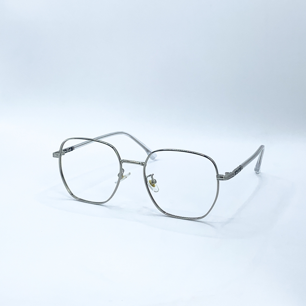 Gọng kính cận nam nữ thời trang LemonEyewear chất liệu kim loại mắt to LE66012