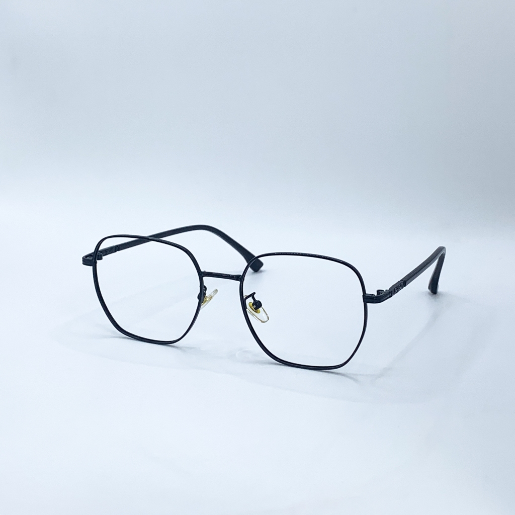 Gọng kính cận nam nữ thời trang LemonEyewear chất liệu kim loại mắt to LE66012