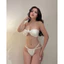 Bikini đồ bơi 2 mảnh nút cột ngực quần lọt khe