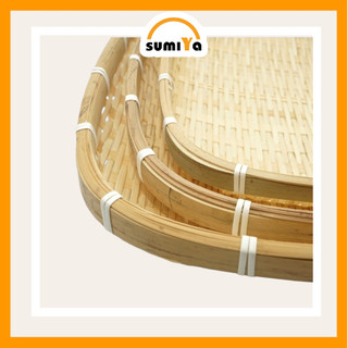 Mẹt tre hình vuông, mẹt tre trang trí, decor