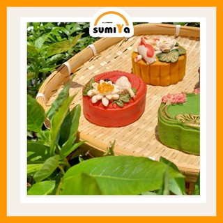 Mẹt tre hình vuông, mẹt tre trang trí, decor