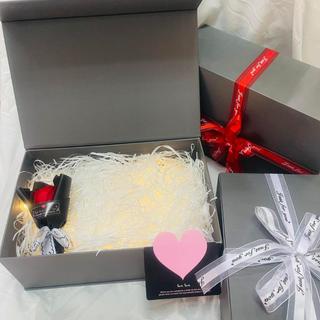 (30cm*20cm*11cm_gift xám) Combo hộp quà  valentine, sinh nhật size to tặng bạn trai, người yêu, kèm phụ kiện