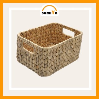 Khay lục bình, khay lục bình đa năng hình chữ nhật góc tròn dùng để trang trí nội thất, để quần áo, để đồ chơi