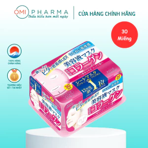 Mặt Nạ Dưỡng Da Tinh Chất Collagen Clear Turn Kosé Nhật Bản (Hộp 30 Miếng)