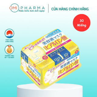 Mặt Nạ Dưỡng Da Tinh Chất Acid Hyaluronic Bổ Sung Hyaluronic Clear Turn Kosé Nhật Bản (Hộp 30 Miếng)
