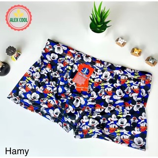 Quần Sịp Đùi Quần Lót Nam Doremon Hoạt Hình Thun Lạnh Full Viền Cao Cấp