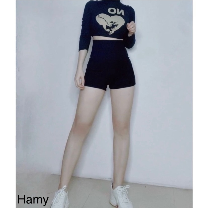 Quần Đùi Short Nữ Ôm Lưng Cao Chất UMIĐẹp