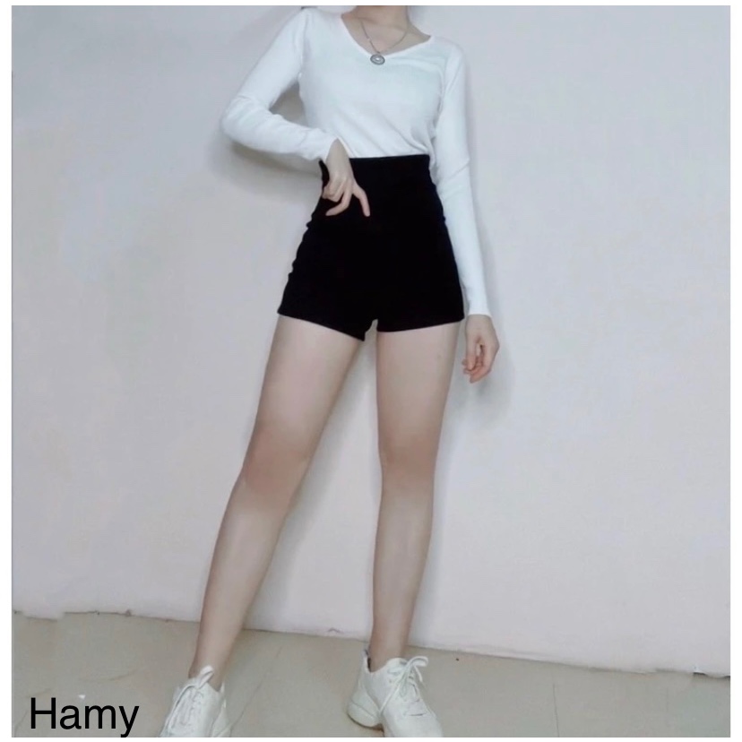 Quần Đùi Short Nữ Ôm Lưng Cao Chất UMIĐẹp