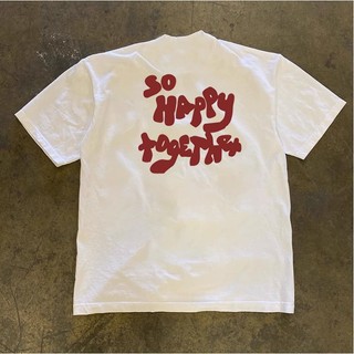 Áo Phông Hè Cổ Tròn Phối Chữ SO HAPPY Fom Tay Ngắn Cá Tính, Áo Nam Nữ Chất Liệu Cotton Khô Mềm Mịn Thấm Hút Mồ Hôi Tốt