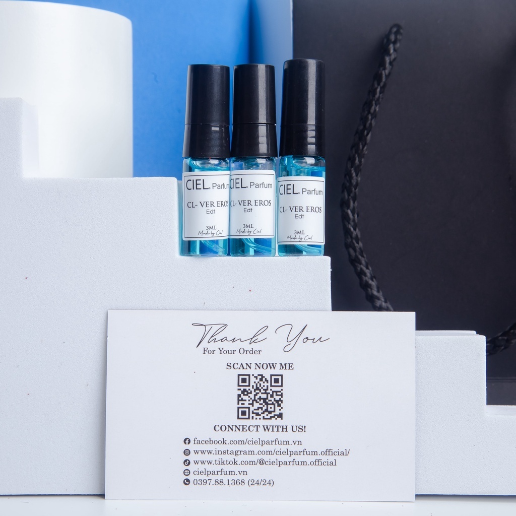 Ảnh Nước hoa nam cao cấp CL Ver Eros Edt 12ml chính hãng CIEL Parfum phong cách gợi cảm, cuốn hút, hấp dẫn mọi ánh nhìn 3