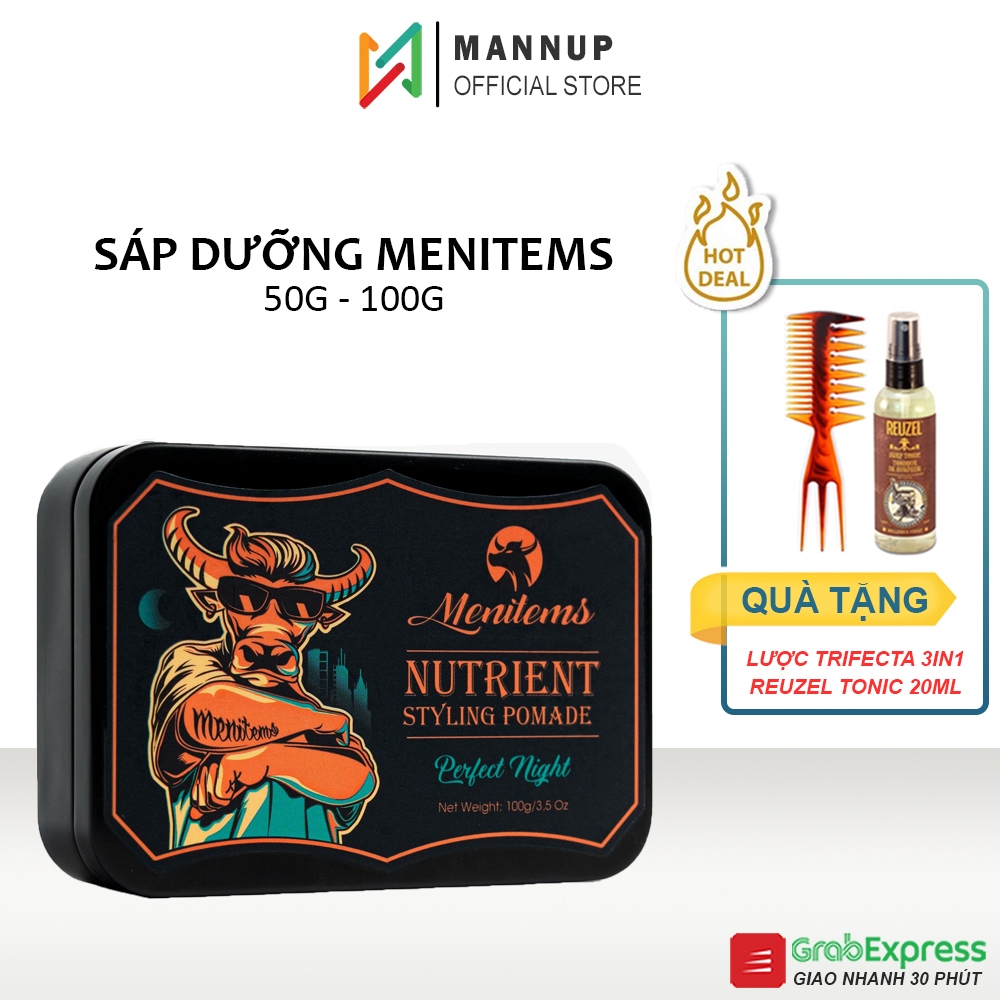 Sáp Vuốt Tóc Menitems Perfect Night 50g/100g | Shopee Việt Nam