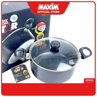 NỒI CHỐNG DÍNH NHẬP KHẨU CAO CẤP MAXIM IH STAR MAXIM® TEFLON, sử dụng được bếp từ