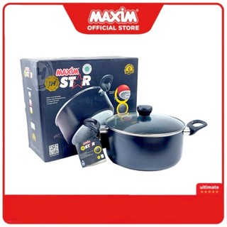 NỒI CHỐNG DÍNH NHẬP KHẨU CAO CẤP MAXIM IH STAR MAXIM® TEFLON, sử dụng được bếp từ