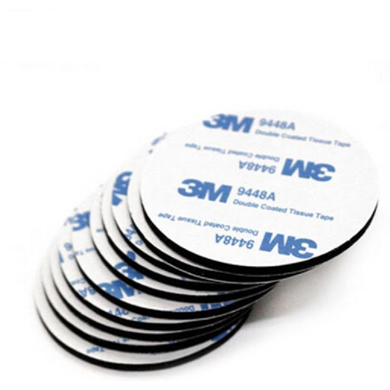[5 Miếng] Miếng dán 3M 2 mặt, dán CAM hành trình, Go Pro, vật dụng Decor...miếng băng dính 2 mặt 3M siêu bám dính