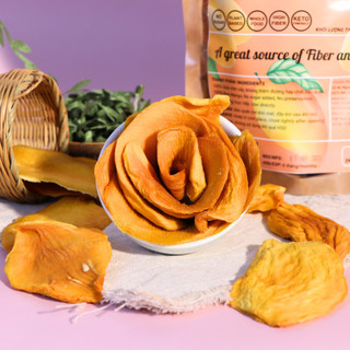Xoài Sấy Dẻo Đặc Biệt, Ngọt Thanh, Khồng Đường, Tự Nhiên, Thơm Ngon Túi 500g - Dried Mango